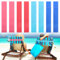 8Pcs Elastic Sunbed Towel Bands, Towel Bands for Beach Sun Loungers, Best Beach Chair Towel Clips, Beach Towel Holder for Cruise Chair 2*(Standard Blue+Light Blue+Light Pink+Pink02, 0.6mm Thick)