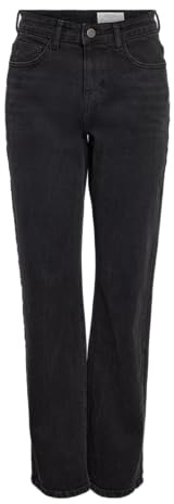 Noisy May Damen Nmmonica Hw Straight Jean Black Noos