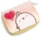 NICI Geldbeutel MOLANG 12x9,5cm weiß - Brieftasche Geldbörse Münztäschchen mit Reißverschluss Tasche für Mädchen und Teenager, Fans Geschenk