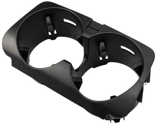 Buaak Getränkehalter W205, Mittelkonsole Becherhalter für W213, A2056800691, Mittelkonsolen Getränkehalter, Cup Holder Passend für Mercedes C Klasse E Klasse (Schwarz)