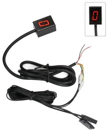 Ganganzeige 6 Geschwindigkeit Universal Motorrad Motorrad Digital Getriebe Anzeige Schalthebel Magnet Display Für Yam&aha Für SU&ZUKI