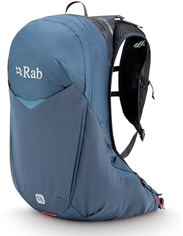 Rab Nitron 25L Lightweight Hydration Pack - Orion Blue - M | Comfortable Daypack, for Hiking, Trekking, & Trail Running
