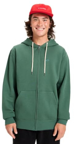 Quiksilver Men's Salt Water Zip Hoodie Cardigan Sweater (pack of 1)