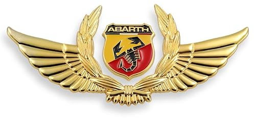 KENANS Adesivo con Logo per Auto per Abarth Punto Evo (199), Adesivi con Emblema Segno Badge Adesivo Accessori Auto