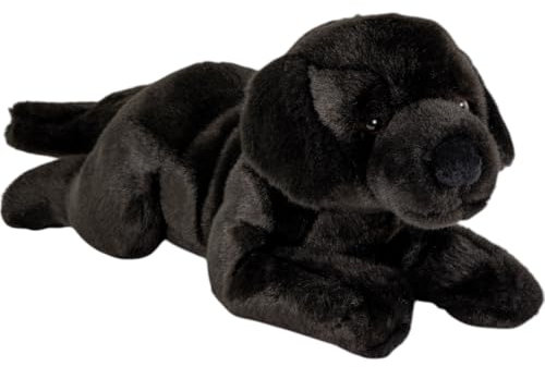 Carl Dick Labrador liegend schwarz 40 cm, Plüschtier, Stofftier, Kuscheltier 3683