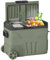 Outsunny 45L Car Fridge Freezer Dual Zone, Portable Compressor Car Refrigerator, Camping Fridge 12V/24V DC & 100-240V AC, Electric Cool Box -20℃-20℃ w/Wheels, LED Light for Travel RV Road Trip Picnic