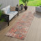 TT Home Outdoor Teppich Rot Orient Design Balkon Terrasse Strapazierfähig, Größe:160x220 cm