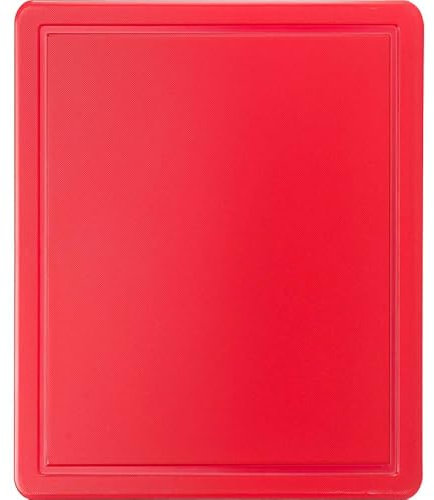 Romux® - Tabla de Corte Roja (Carne) 600x400 mm | Tablas de corte profesionales de Polietileno para Cocinas en bares y restaurantes