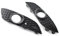 Rejilla Delantera De Riñón Para Vauxhall Para Opel Para Astra H (07-12) Par De Rejillas Antiniebla Delanteras Izquierda Y Derecha 1400409 1400410 Delantero De Rejilla