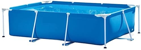 Family Swimming Large Swimming Pool With Brackets Family Above Ground Adults Can Swim Free Cover & Floor Paddling Pool Garden Pool