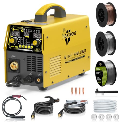 Haxiaoer 200A, soudeuse 6-en-1 pour profilés en aluminium