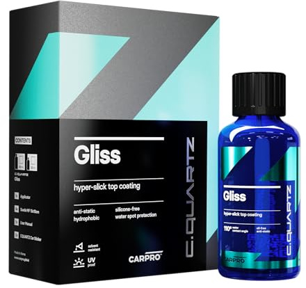 Carpro - Gliss v2 - Ultra Smooth Hydrophobic Top Coat 50ml Kit