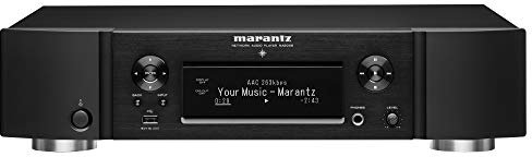 Marantz NA6006 Netzwerk-Audioplayer (WLAN, HEOS, Multiroom, Musikstreaming, Internetradio, Bluetooth, Hi-Res Audio, AirPlay 2, HDAM, optischer Digitaleingang, analoge Ausgänge) Schwarz