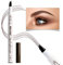 Music Flower Eyebrow Pencil, Chestnut Brow Pencil, Waterproof Brow Pen with 4 Micro-Fork Tip, Smudgeproof Fine Sketch Long Lasting Pen