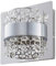 Lucande LED Wandleuchte, Wandlampe Innen Neelie (Modern) in Chrom aus Metall (1 flammig) - Wandstrahler Wandbeleuchtung Schlafzimmer/Wohnzimmer Schlafzimmerleuchte