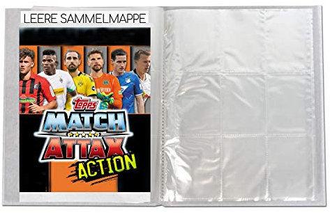 CAGO Topps Match Attax Action 2019/20-1 Leere Sammelmappe