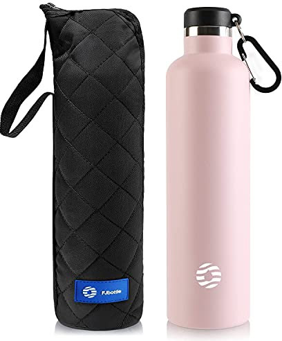 FEIJIAN Stainless Steel Water Bottle 750ml/1000ml Sports Flask Vacuum Insulated Water Bottle Leak Proof BPA Free Metal Water Bottle for School, Cycling, Sports and Gym