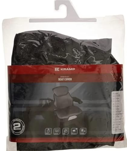 Kramp I20145KR Sitzbezug, Stoff, schwarz, passend für Grammer und COBO