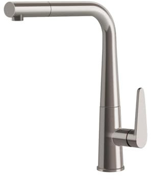 Systemceram Tono Edelstahlfinish Hochdruckarmatur