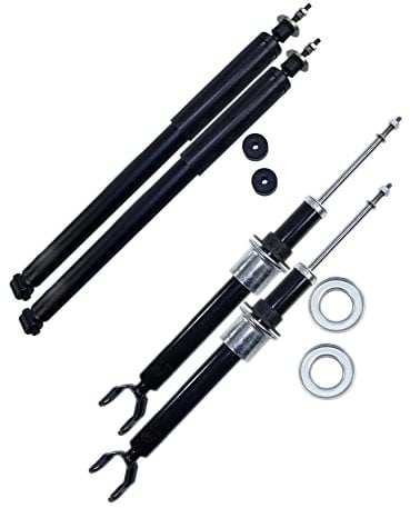 BESTPRICE 4x Gasdruck Stoßdämpfer Vorne und Hinten, Kompatibel mit MERCEDES-BENZ E-Klasse (W211)