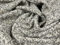 Metallic Bouclé Schwerer Stoff, Meterware, Salz und Pfeffer, Grau / Gold (TFM 1J6-5764)