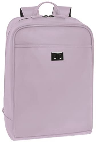 Comix - Zaino Compact Lilac, ideale per Scuola, ufficio e tempo libero, Dotato di Tasche Multiple Per Organizzare il Proprio Materiale