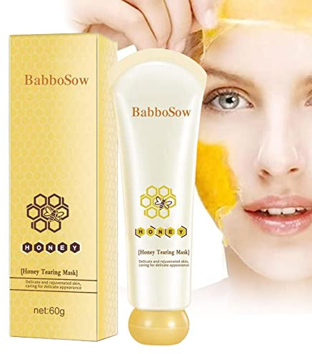 2 Stück Honig-Gesichtspeeling, 2,12 Oz Face Tearing Masque Mit Hyaluronsäure Und Honigextrakt, Gesichtsaufhellende, Nährende Produkte Zur Reinigung Und Feuchtigkeitspflege