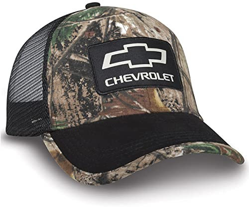 Chevrolet Realtree Patch Camouflage Cap - Chevy Camo Snapback Hat, Camo, Einheitsgr��e