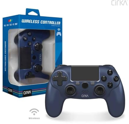 Hyperkin Controller Cirka NuForce für PS4/PS3/PC/Mac| Blau