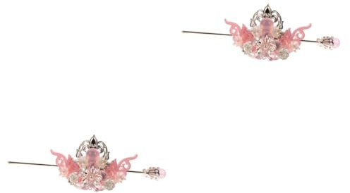 minkissy 2sätze Han Haarschmuck Haaraccessoire Chinesischer Stil Haarnadel Haarornament Für Kostüme