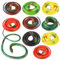 JSMTKJ 10 Stück Gummi Gefälschte Schlangen, Realistische Gummi Spielzeug Schlange um Vögel/Katzen Fernzuhalten Oder Garten-Requisiten, Streiche, Halloween-Dekoration（Zufällige Farben）