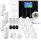 PGST Alarmanlagen Set - GSM 2G/WLAN Alarmsystem mit SMS Alarmierung etc.Alarmanlagen fürs Haus Büro inkl. Zubehör und Sensoren