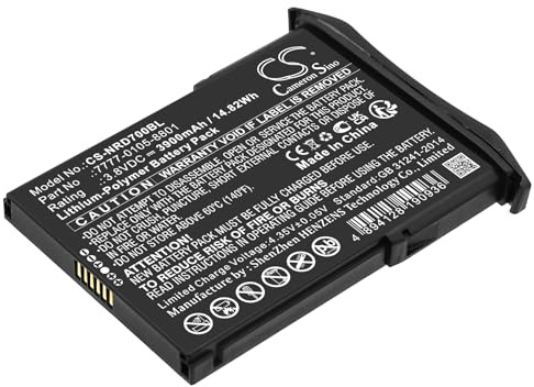 Cameron Sino Ersatz Akku für NCR Orderman 7, 7 MSR, 7777-01YY PN:NCR Orderman 7777-0105-8801 3900mAh / 14.82Wh
