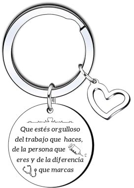 KJKJKJ Regalo Enfermera,Llavero de Enfermera,Regalos para Medicos,Regalos para Medicos Enfermeras Estudiante de Medicina Graduacion,Enfermera En Apuros,Enfermera en Apuros Accesorios (1)