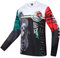 MENUTT Men's Mountain Bike Jersey Long Sleeve MTB Off-Road Mexico Jersey Downhill&Motocross Shirts, Loo2, M