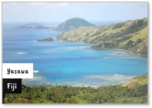 Kühlschrankmagnet Paradise Island Yasawa Fiji