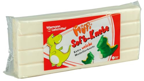 Flippi® Soft-Knete, 500 g | Wiemann Lehrmittel (weiß)