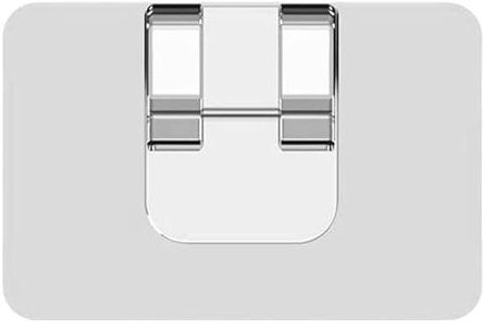 Rubu22a Lot de 50 crochets de gouttière pour guirlandes lumineuses - En plastique - Fixation pour éclairage extérieur de Noël - Support de guirlande lumineuse pour l'intérieur et l'extérieur (100