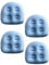 NISHZHU 4 Stück Spa und Whirlpool Booster, Pool Badewanne Sitz aufblasbares Kissen, blaues PVC Spa Rückenpolster, weiches Spa-Kissen, Massagematte