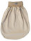Lilano, Schlafsack/Pucksack mit Nabelbund, Merinowolle (kbT), Seide, 210 g/m² (Sand/Natur)