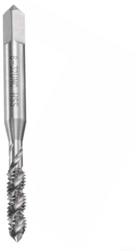 1 X Flute Gewindebohrer 8-32 UNC Bohrer Nicht Beschichtetes Gewindebohrer