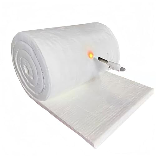 Laine de céramique,Isolation ignifuge 2606 ℉ Isolation Ignifuge | Pour L'isolation Thermique Des Poêles, Cheminées, Fours, Fours, Lave-vaiss