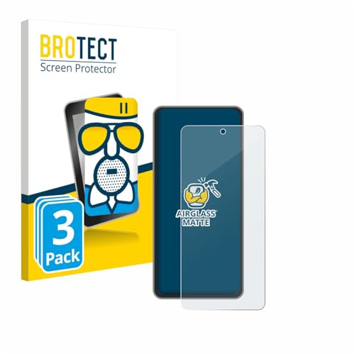 BROTECT Entspiegelungs Schutzglas für realme GT 7T (3 Stück) Schutzfolie Panzer Folie Glas Matt [Extrem Kratzfest 9H, Anti-Reflex, Anti-Fingerprint]