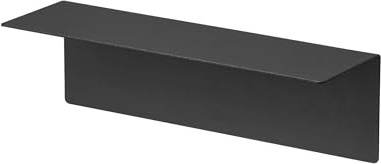 YAMAZAKI Tower Magnetisches Regal, schwarz | Stahl, Ideal für Magnetwand & Whiteboard, Zwei Montagemöglichkeit, Starker Halt, 6,3 x 20 x 6 cm, Japanisches Design