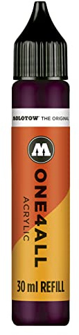 Molotow ONE4ALL Refill Acrylic, Colour 233 Purple 30 ml, Refill Ink for Permanent Marker