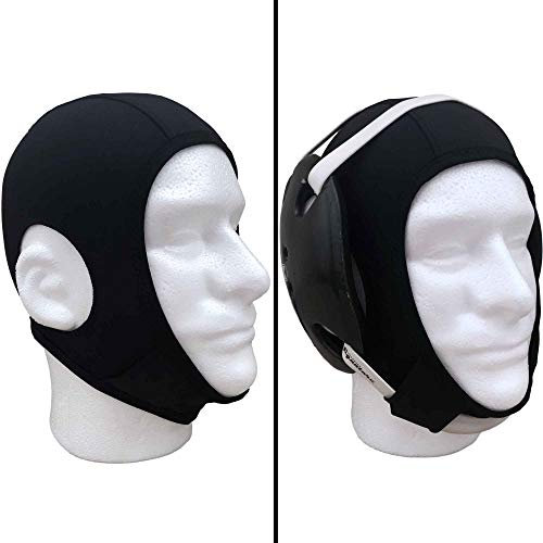 Alley Cats Wrestling-Haar-Abdeckkappe | universell passend für Jede Kopfbedeckung | bestes Design mit Kinnriemen & offenen Ohren | Haarnetz für Grappling Sport, Wrestling, Judo & Jiu Jitsu, Mädchen &