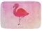 Mr. & Mrs. Panda Badteppich Flamingo Classic - Geschenk, Badezimmerteppich, Badvorleger, Einzigartig, glücklich, stolz, Geschwister, Tochter,