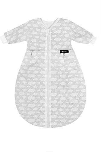 Alvi Schlafsack Mäxchen Thermo mit Arm | Babyschlafsack Außensack mit Arm | Winterschlafsack 3,0 TOG