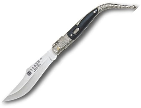 Joker Klassisches Taschenmesser verziert N104A mit Zamakgriff und ABS, Klinge 8 cm, 52 Gramm, N104A, Angelgerät, Jagd, Camping und Wandern