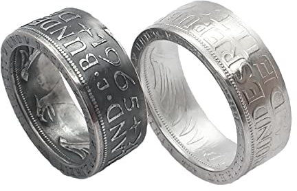 Münzring 1951,1956-61, 1963-74 BRD 5 Mark mit Datum Heiermann Silberadler Silber 625er